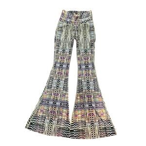NWT Niyama Sol Rare Super Flare Leggings Betelgeuse colorful bell bottoms yoga S